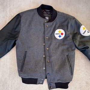 NFL Official Pittsburgh Steelers varsity jacket size 14/16